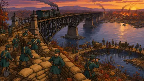 Il ponte oltre il fiume