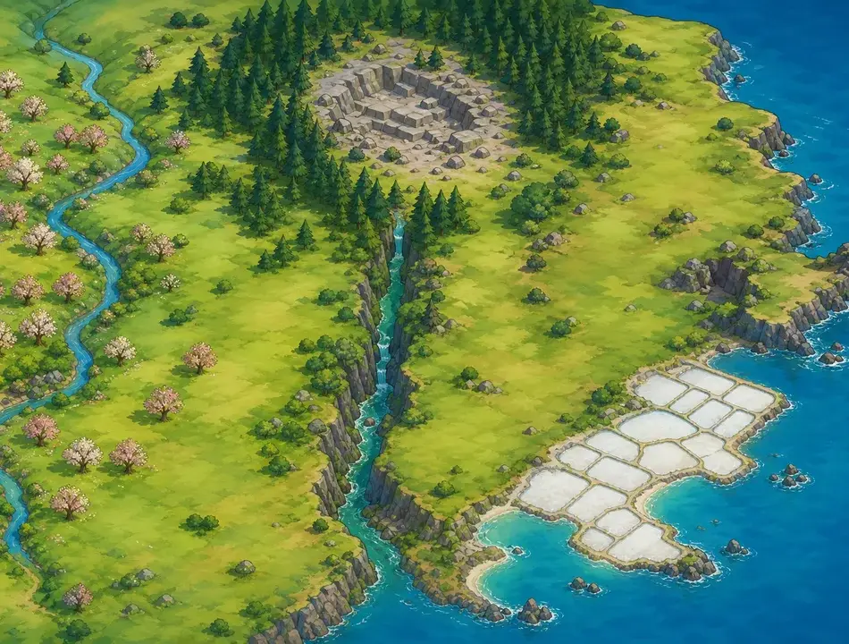 第7章 海へ向かう線 — map